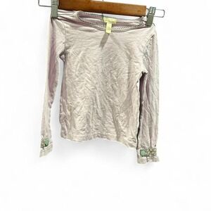 Lavender layering long sleeve tee by Matilda Jane size 4 (L7)